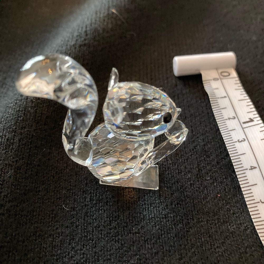Swarovski crystal squirrel